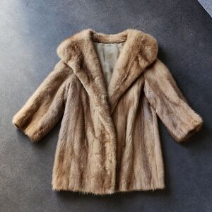 Vintage Mink Fur Coat